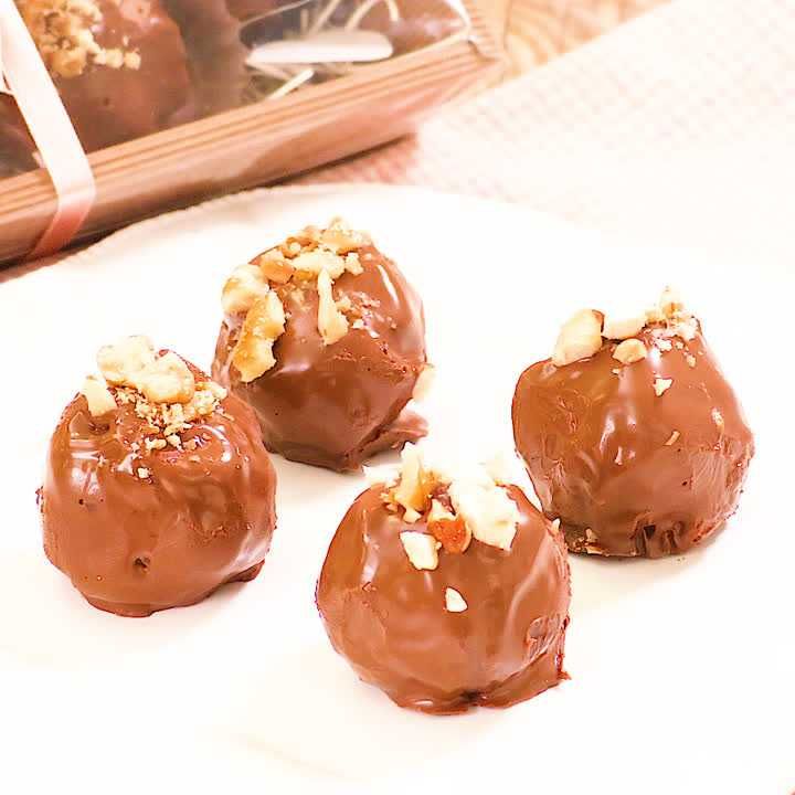 食感が決め手 ザクザクトリュフのレシピ動画 作り方 Delish Kitchen