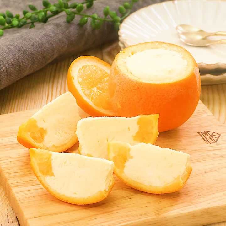 丸ごとオレンジアイス