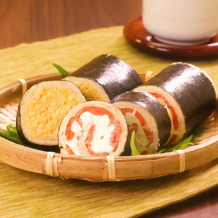 海苔巻きロールサンド