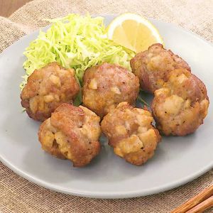れんこんと豚の唐揚げ