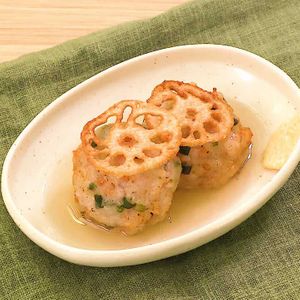 れんこん入り海老しんじょう