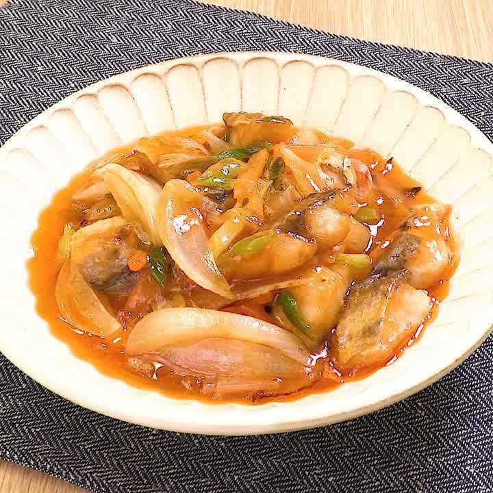 さわらの甘酢あんかけ