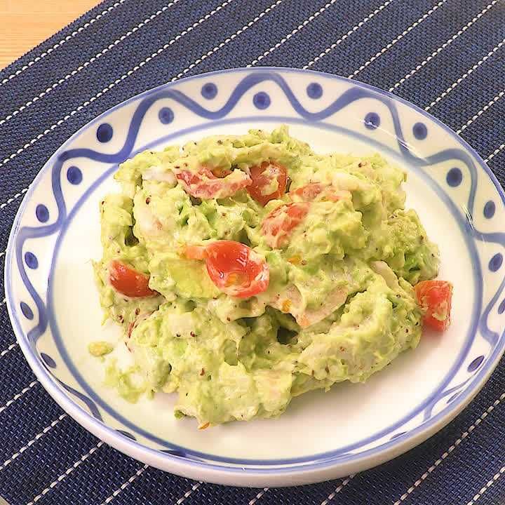 里芋のポテサラ風♫ 里芋とアボカドのサラダのレシピ動画・作り方 | デリッシュキッチン