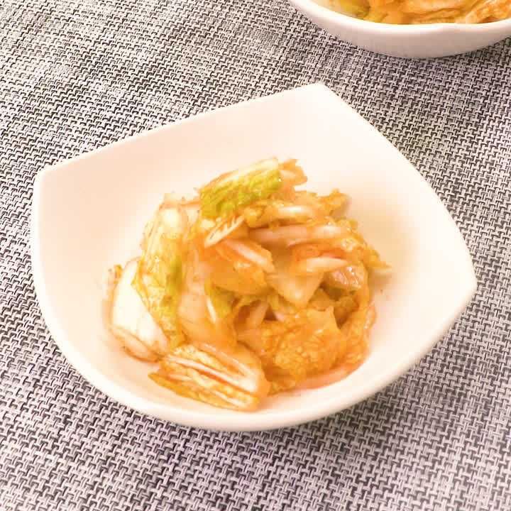白菜の韓国風ごま和え
