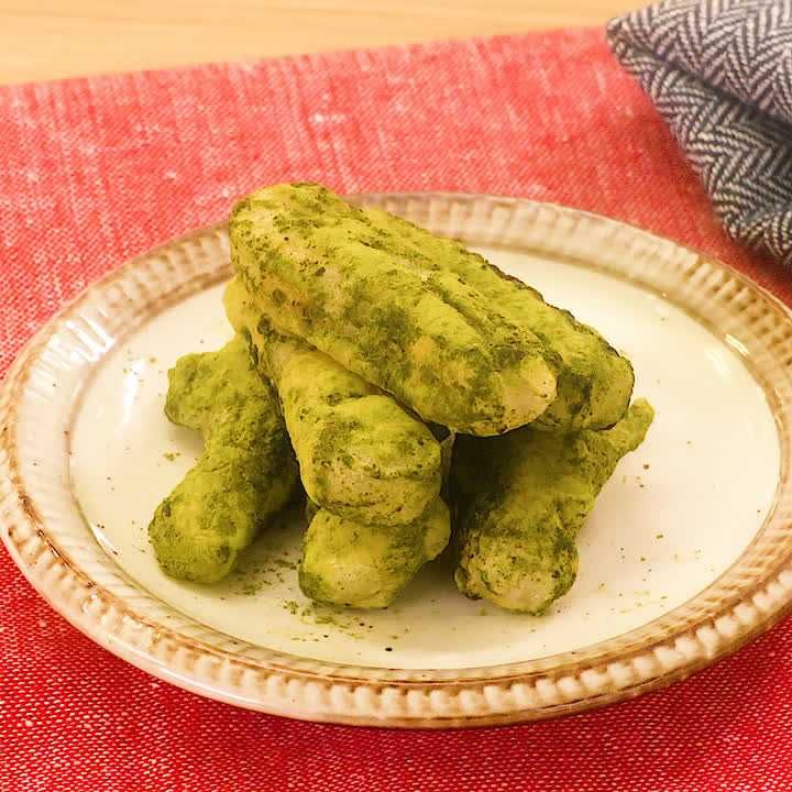 スティック抹茶餅おかき