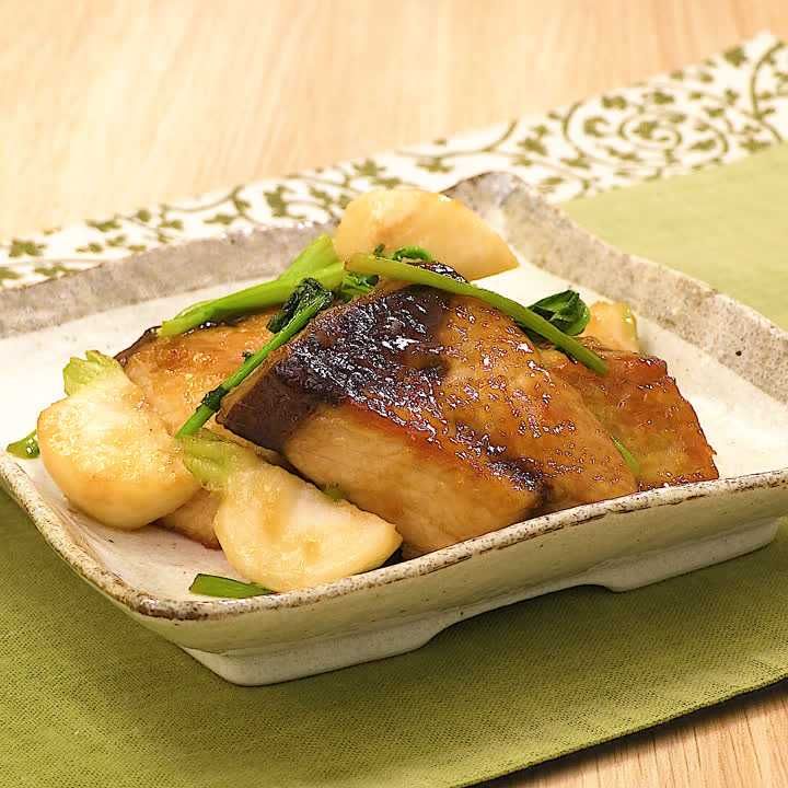 ブリの甘辛炒め