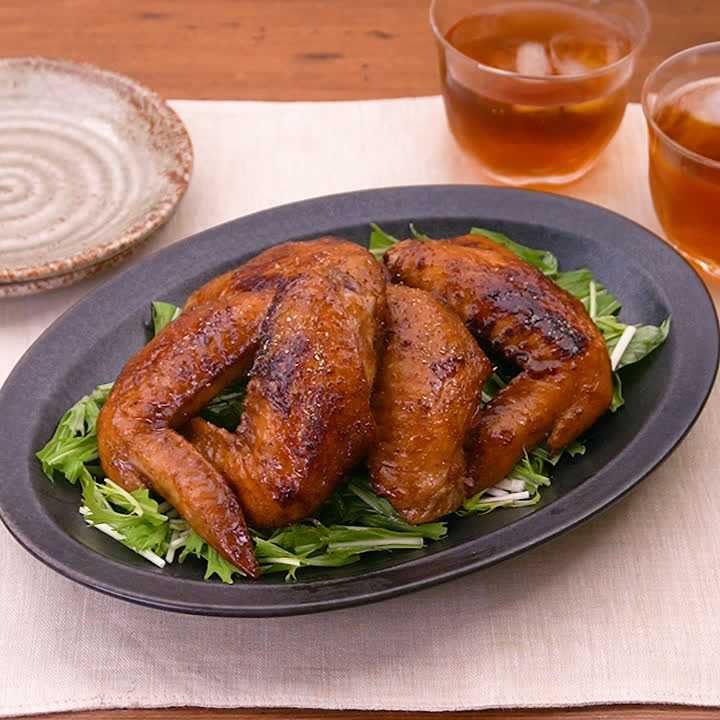 手羽先の山椒焼き