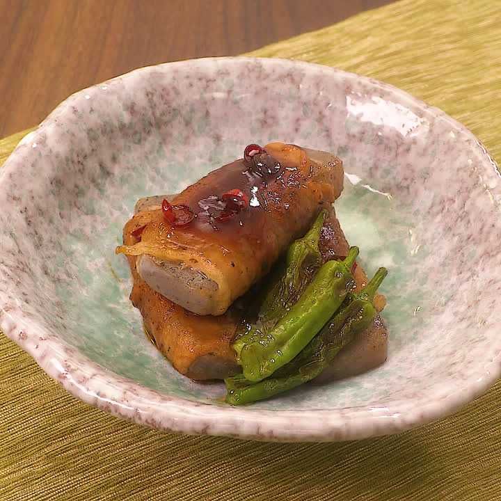 美味しくかさ増し！ こんにゃくの肉巻き照り焼きのレシピ動画・作り方 | デリッシュキッチン