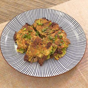 「こんにゃくのねぎ焼き」のレシピ動画