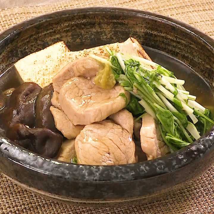 豚ヒレブロックの治部煮風