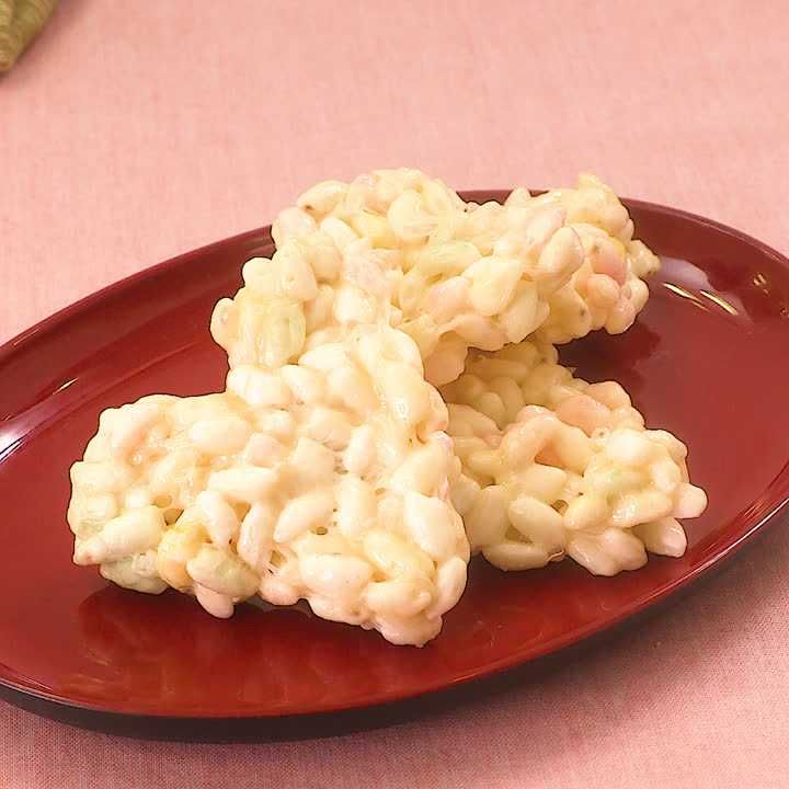 ポン菓子で手作りおこし