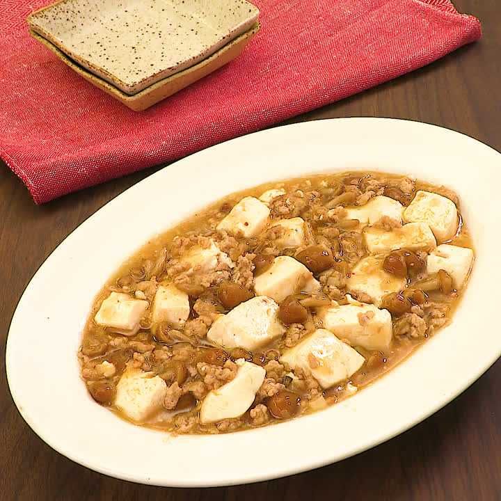 なめこマーボー豆腐