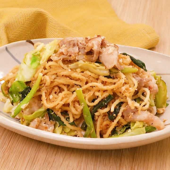 おから入り焼きそば