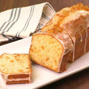 「オレンジピールのパウンドケーキ」のレシピ動画