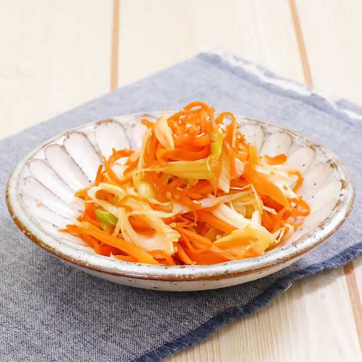 にんじんとねぎのきんぴら