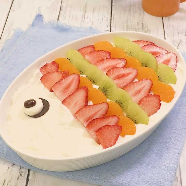 鯉のぼりスコップケーキ