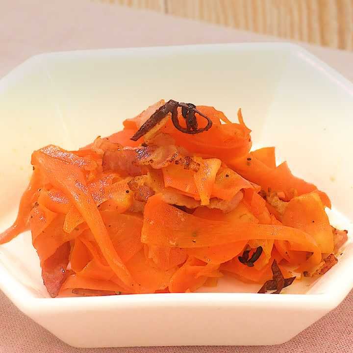 にんじんのペペロン風