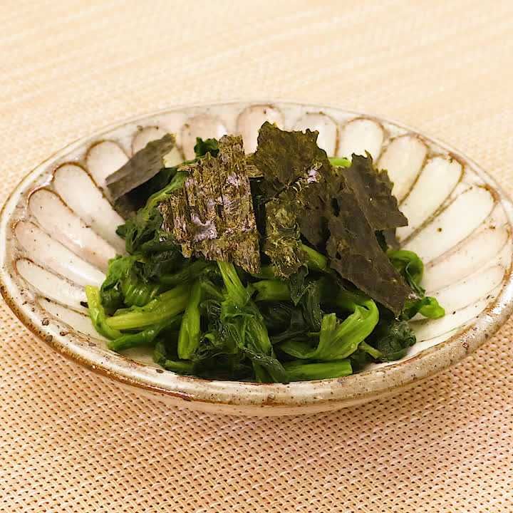 ほうれん草の中華のりあえ