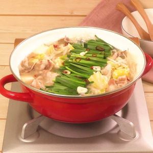 「もつ鍋風スープ」のレシピ動画