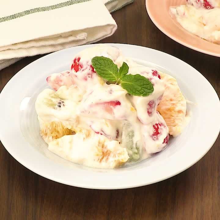 練乳フルーツサラダ