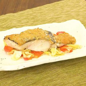 「たらのねぎマヨ焼き」のレシピ動画