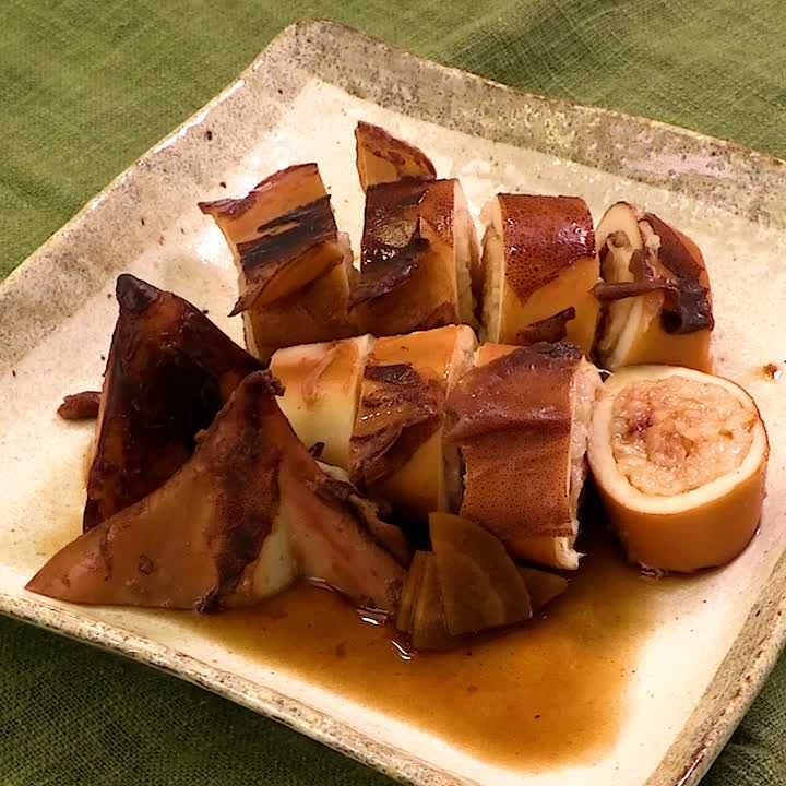 ヤリイカのイカめし