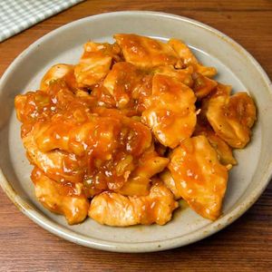 「鶏むね肉の甘酢ねぎ焼き」のレシピ動画