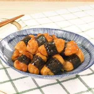 「鶏むね肉の磯辺焼き」のレシピ動画