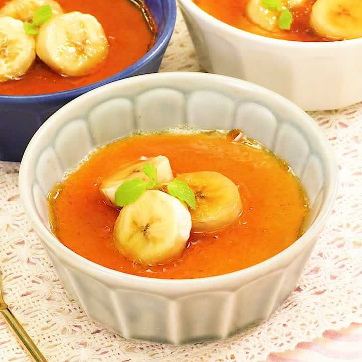 ブリュレバナナプリン