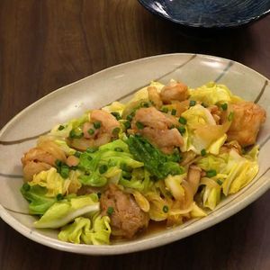 春キャベツと鶏肉のプルコギ