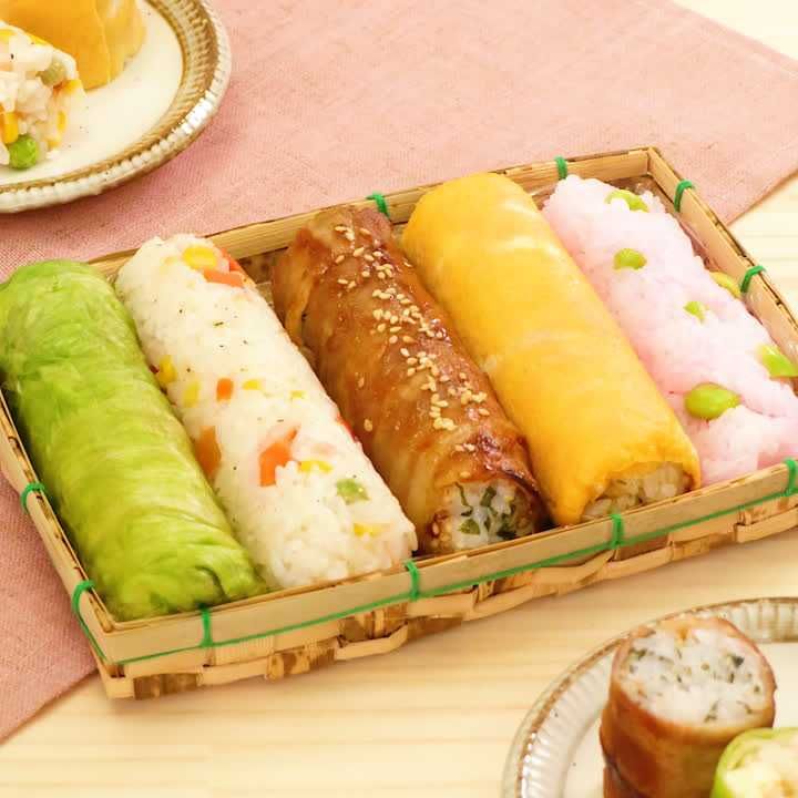 【お花見】華やかおにぎり♪彩綺麗に仕上がるレシピ23選