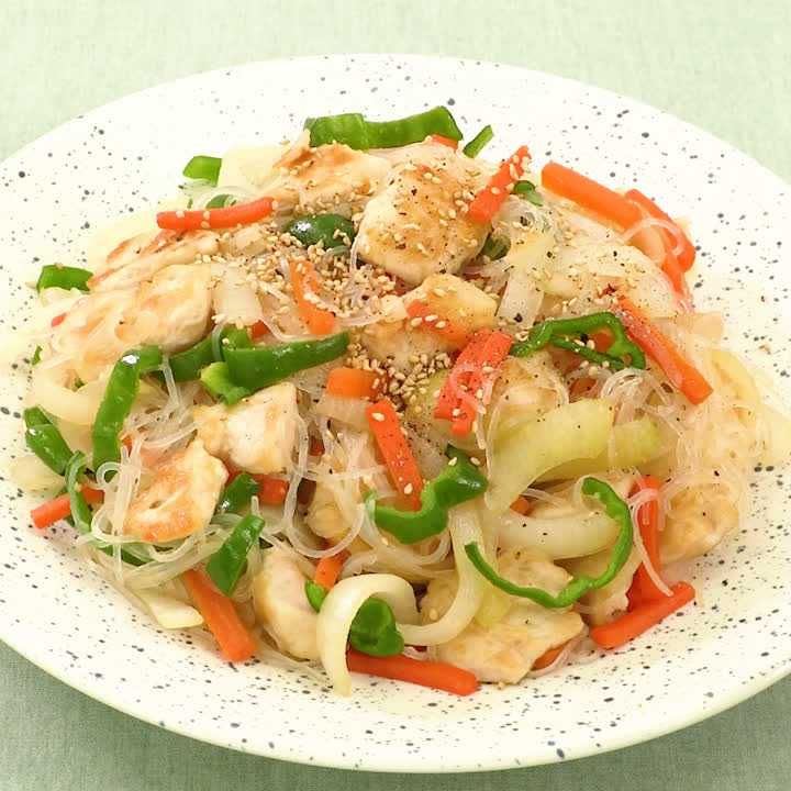 ささ身の塩チャプチェ