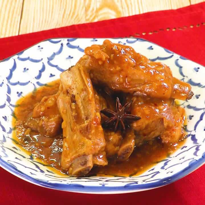 圧力鍋でスペアリブ