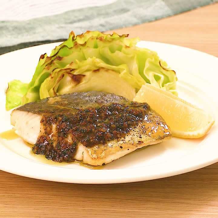 さわらと春キャベツのソテー