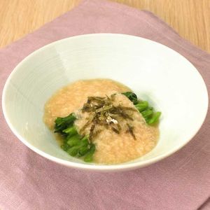 「せりの山かけ」のレシピ動画
