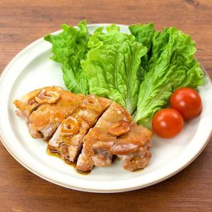 チキンステーキガリバタ醤油