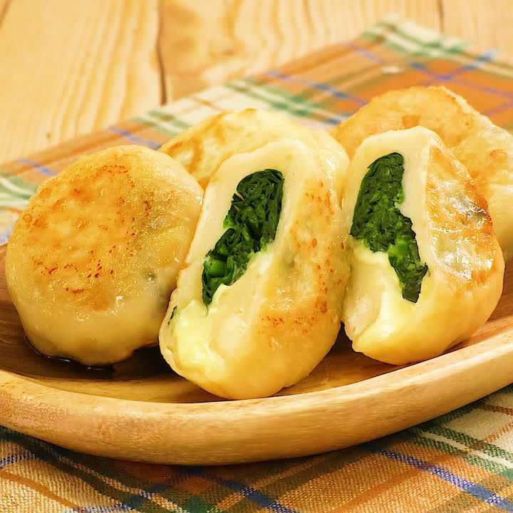 ほうれん草のチーズおやき