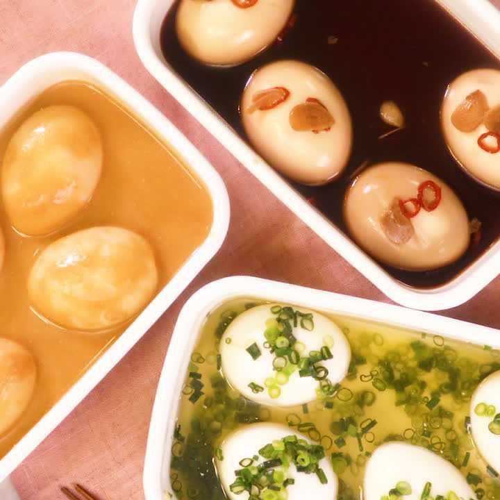 トロトロ半熟♪ 煮卵3選のレシピ動画・作り方 | デリッシュキッチン