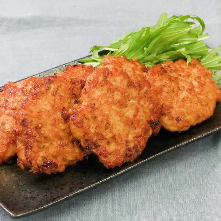 鮭団子の照り焼き