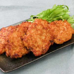 鮭団子の照り焼き