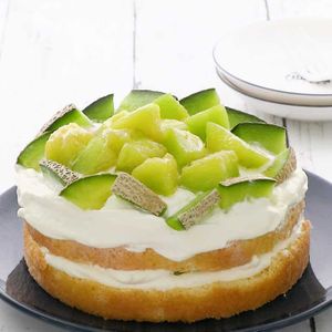 「メロンケーキ」のレシピ動画