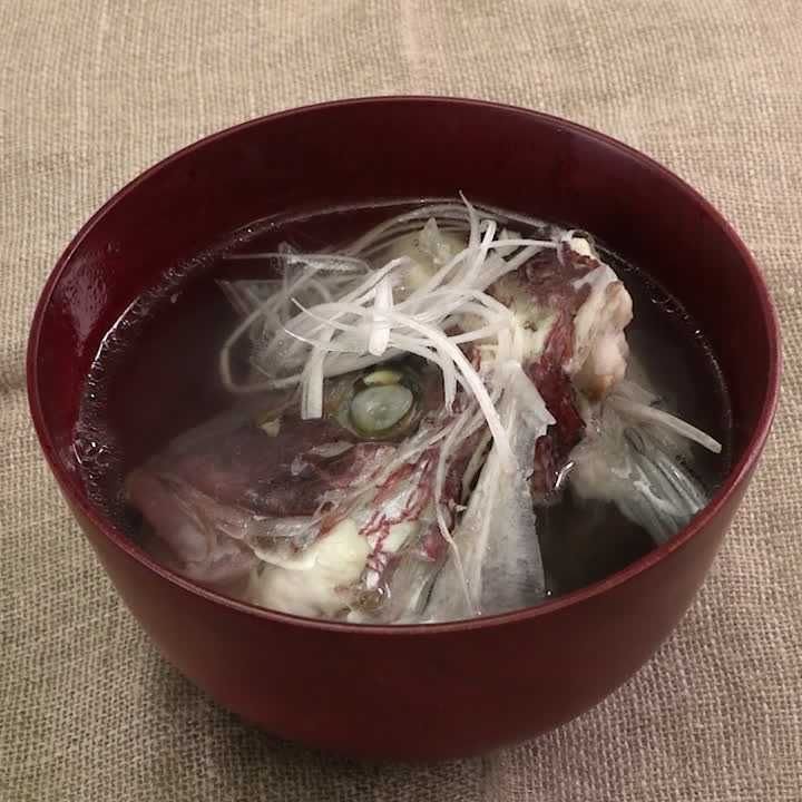 鯛の潮汁