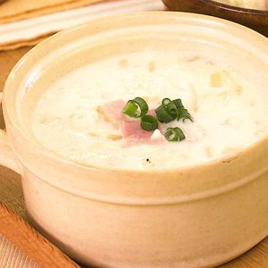 「豆腐のリゾット風スープ」のレシピ動画