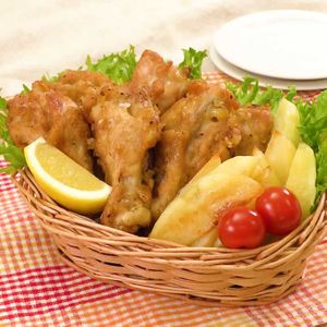 「ノンフライドチキン&ポテト」のレシピ動画