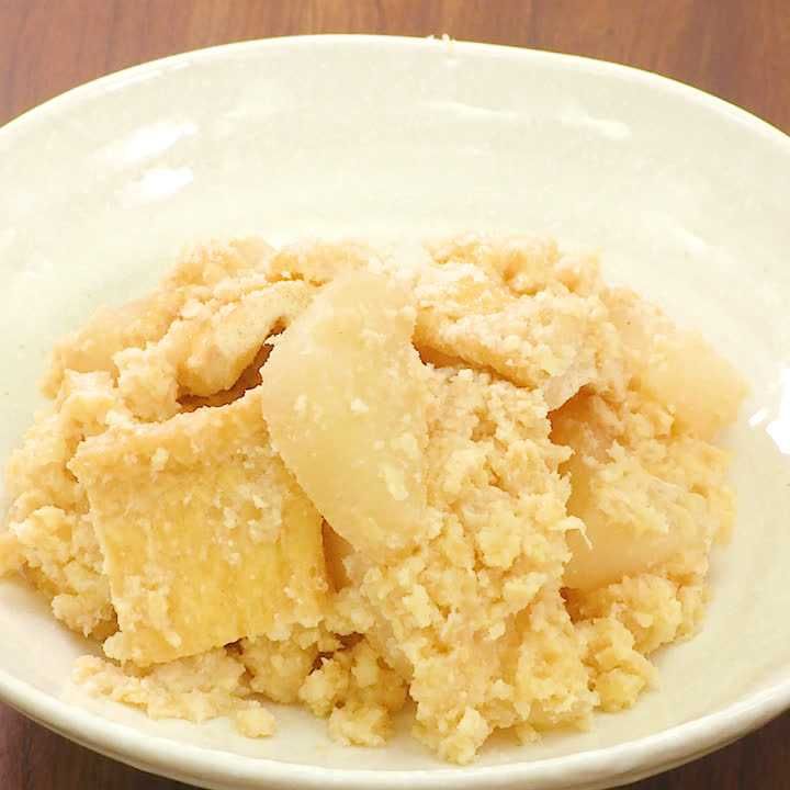 おからと大根のしょうが煮