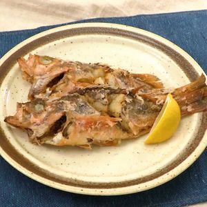 「メバルのから揚げ」のレシピ動画