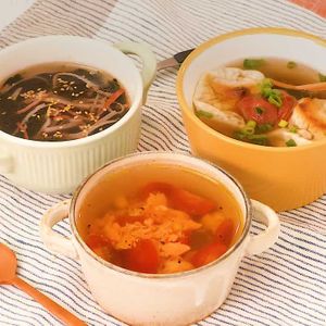 「注いで完成！時短スープ3選」のレシピ動画