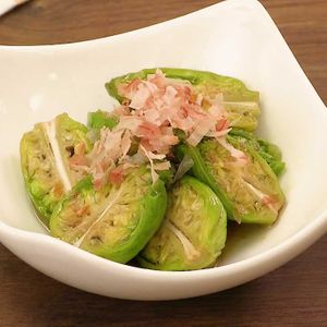 「ふきのとうのオリーブオイルあえ」のレシピ動画