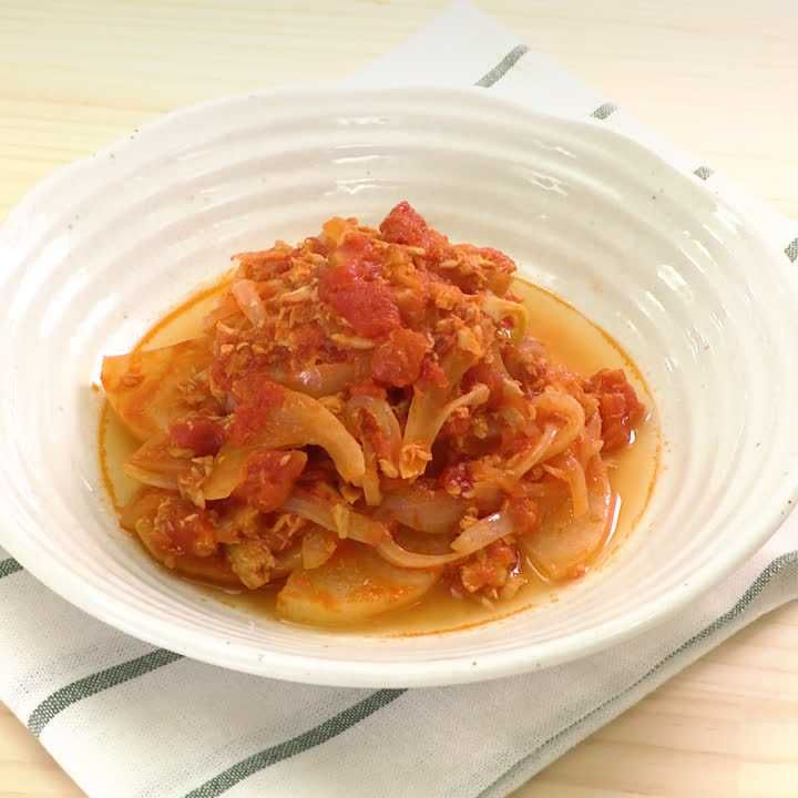 大根のツナトマト煮