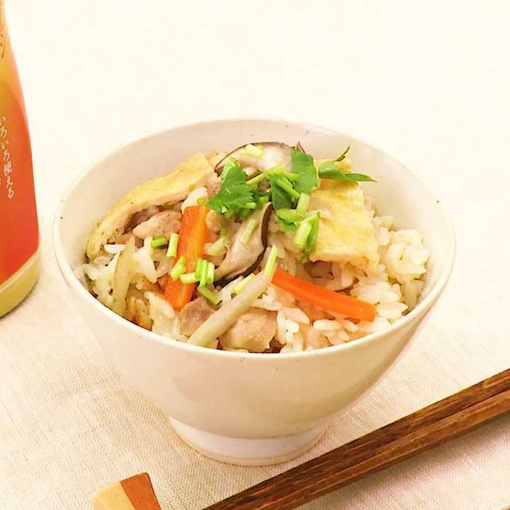 鶏肉炊き込みご飯